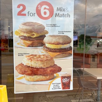 Get a Mix and Match with the McDonald’s 2 for $6