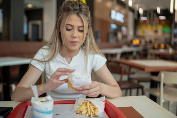 Student Eating on a Budget at McDonald's