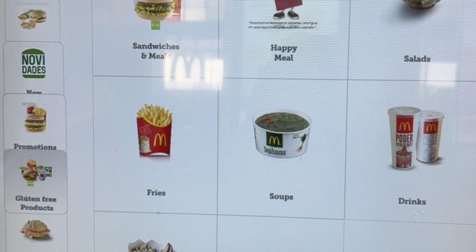 McDonald's Gluten-Free Products Available in Portugal
